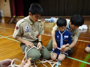 20164.4.17 基本動作＆バド（青年の家体育館） 050